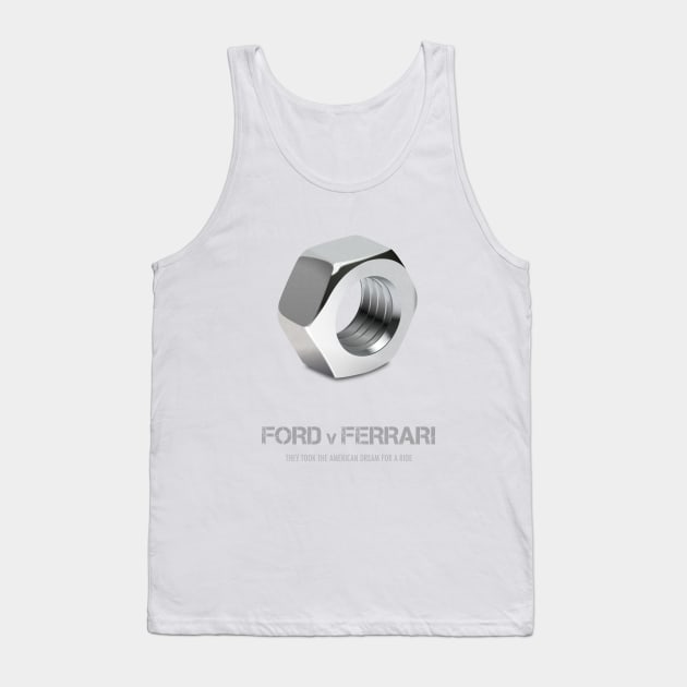 Ford v Ferrari - Alternative Movie Poster Tank Top by MoviePosterBoy